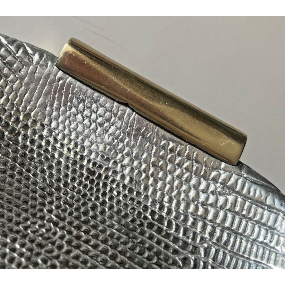 Beatriz Ball Sierra Modern Python Mini Bowl 6x6 Discontinued Aluminum Catchall - Picture 4 of 5
